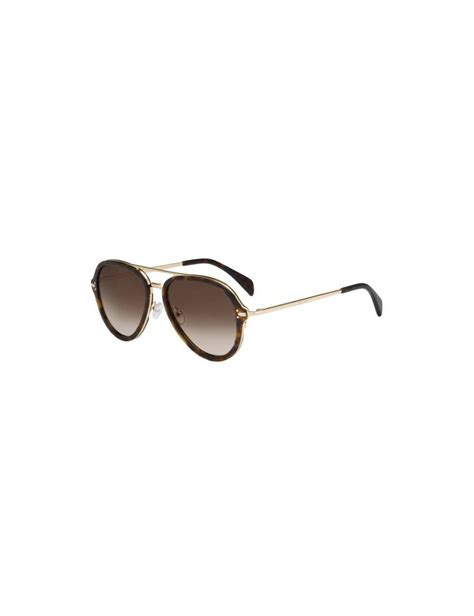 celine cl 41374 s|Celine CL41374/S Drop ANT/9J Sunglasses in Tortoise/Gold .